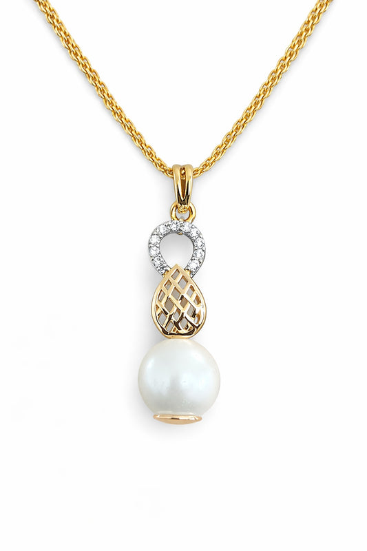 Elegant Pearl Drop Designer Pendant